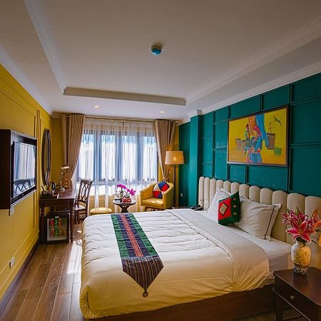 Sapa Clover Hotel Bagian luar foto