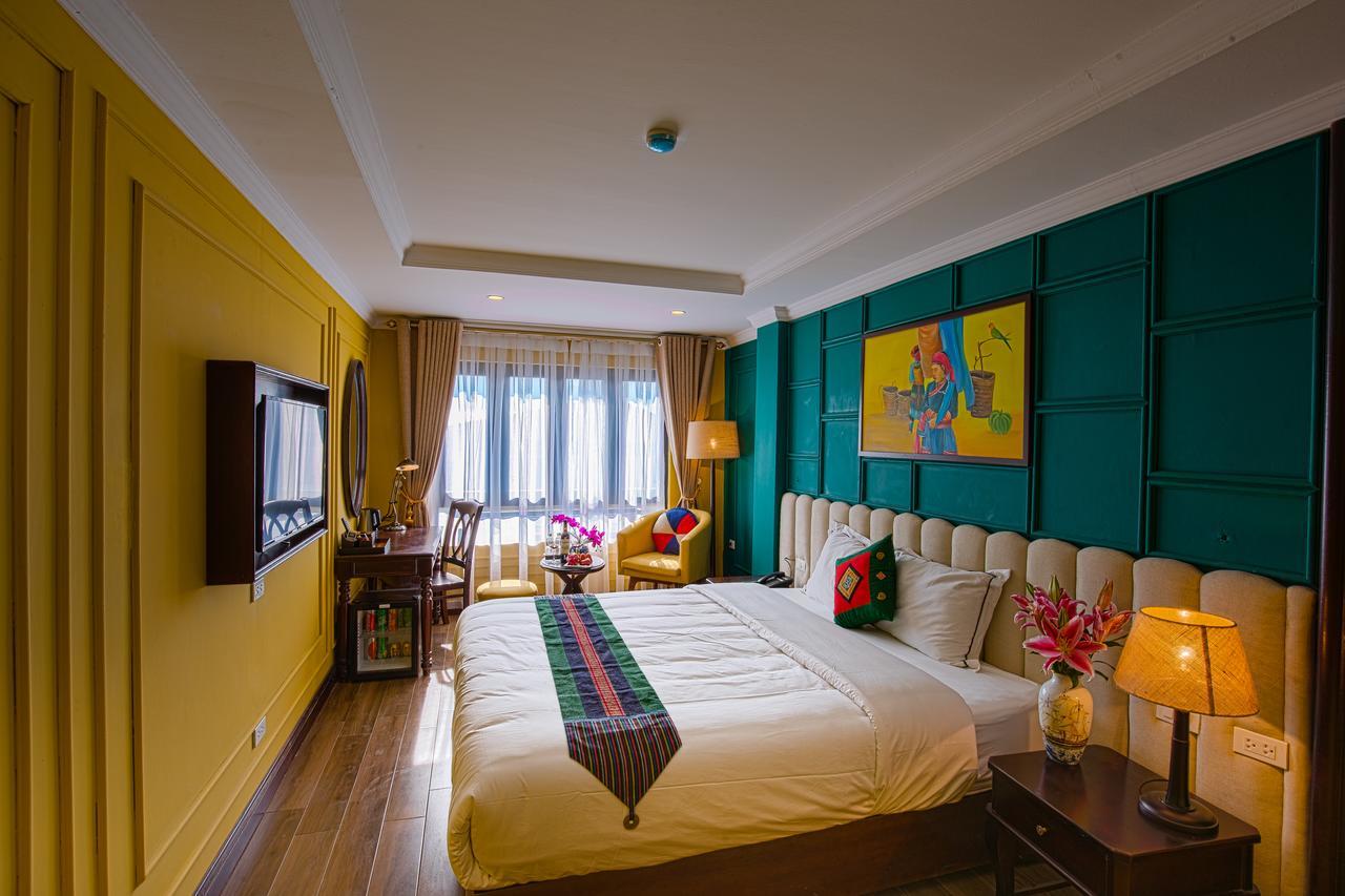 Sapa Clover Hotel Bagian luar foto