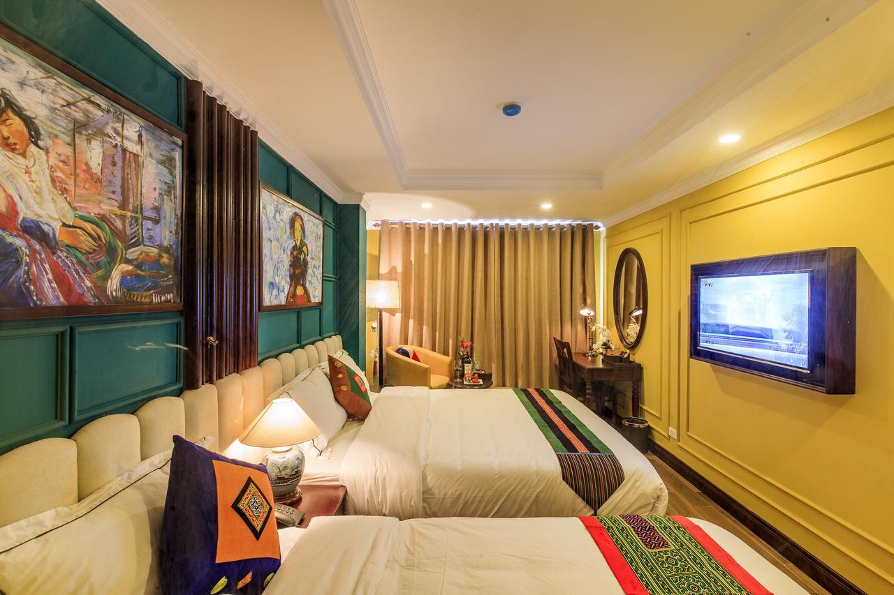 Sapa Clover Hotel Bagian luar foto