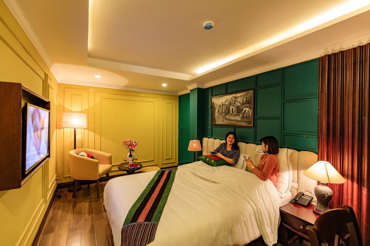 Sapa Clover Hotel Bagian luar foto