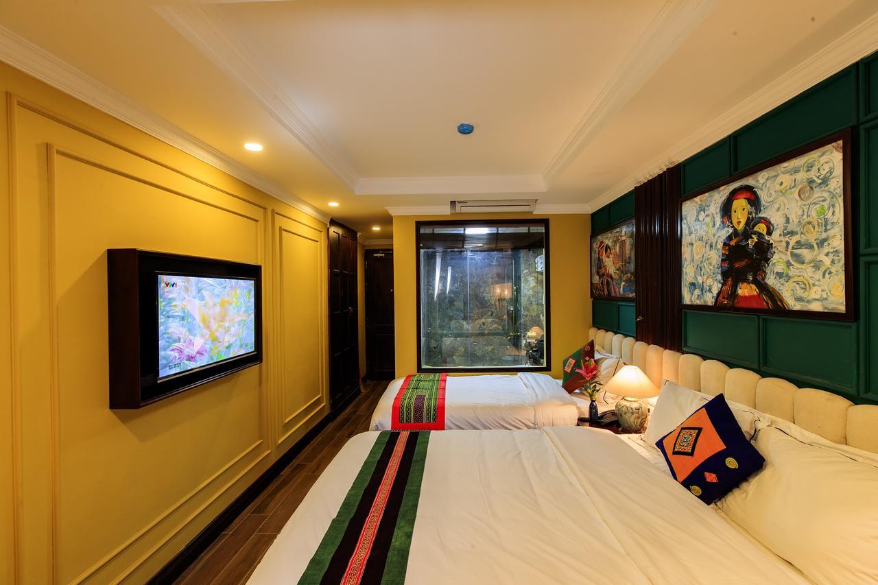 Sapa Clover Hotel Bagian luar foto