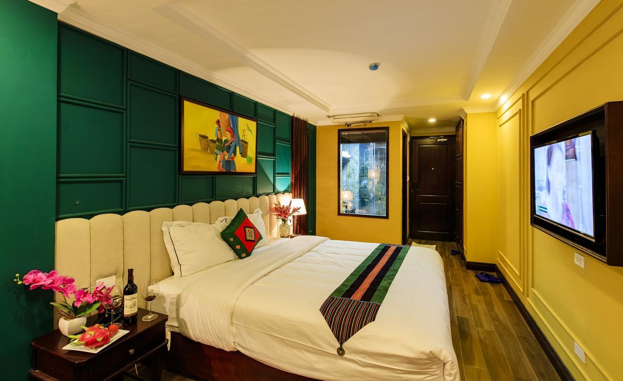 Sapa Clover Hotel Bagian luar foto