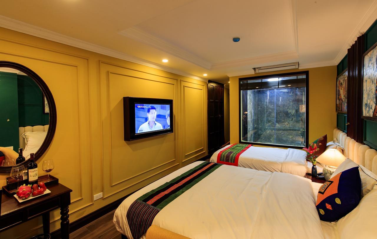 Sapa Clover Hotel Bagian luar foto