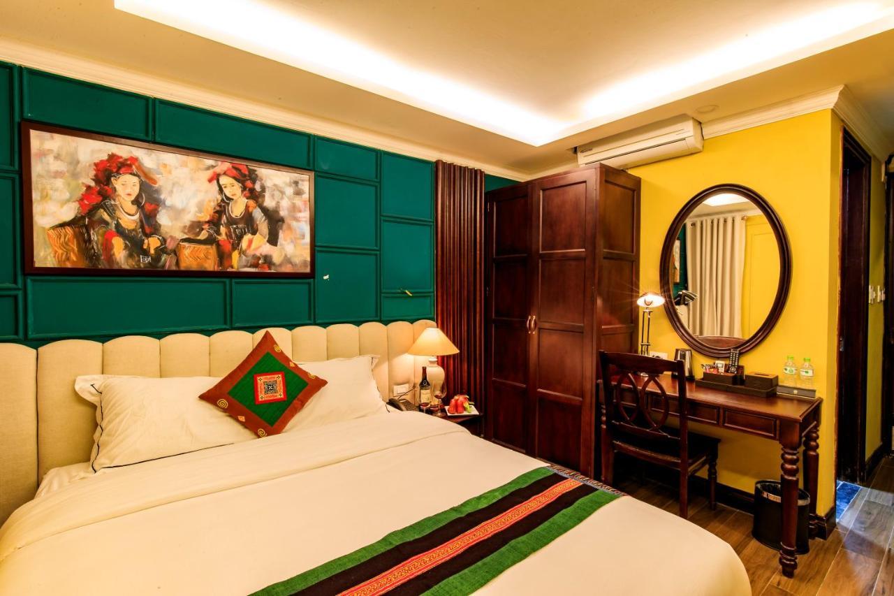 Sapa Clover Hotel Bagian luar foto