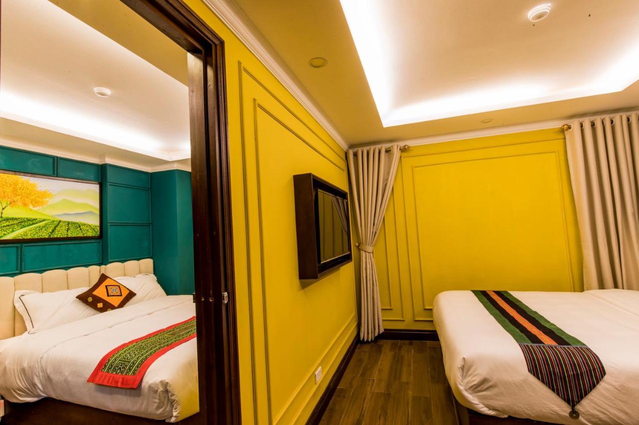 Sapa Clover Hotel Bagian luar foto