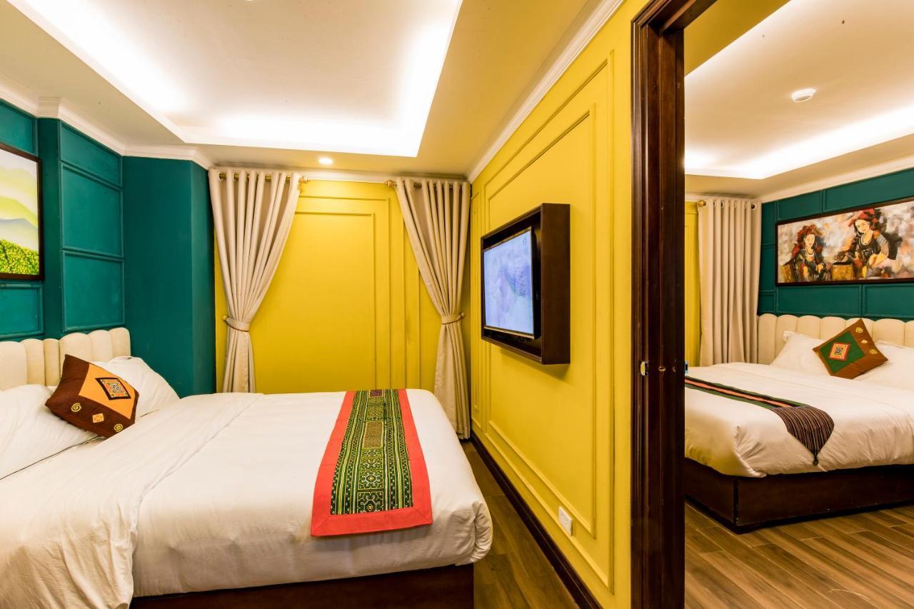 Sapa Clover Hotel Bagian luar foto