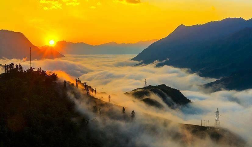 Sapa Clover Hotel Bagian luar foto