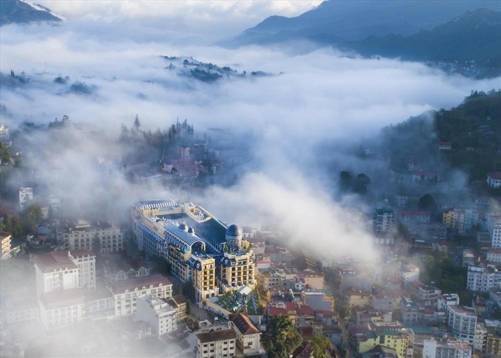 Sapa Clover Hotel Bagian luar foto