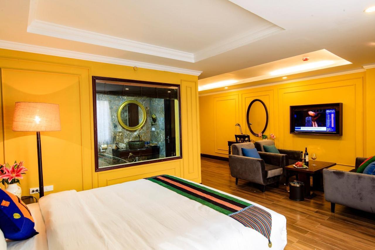 Sapa Clover Hotel Bagian luar foto